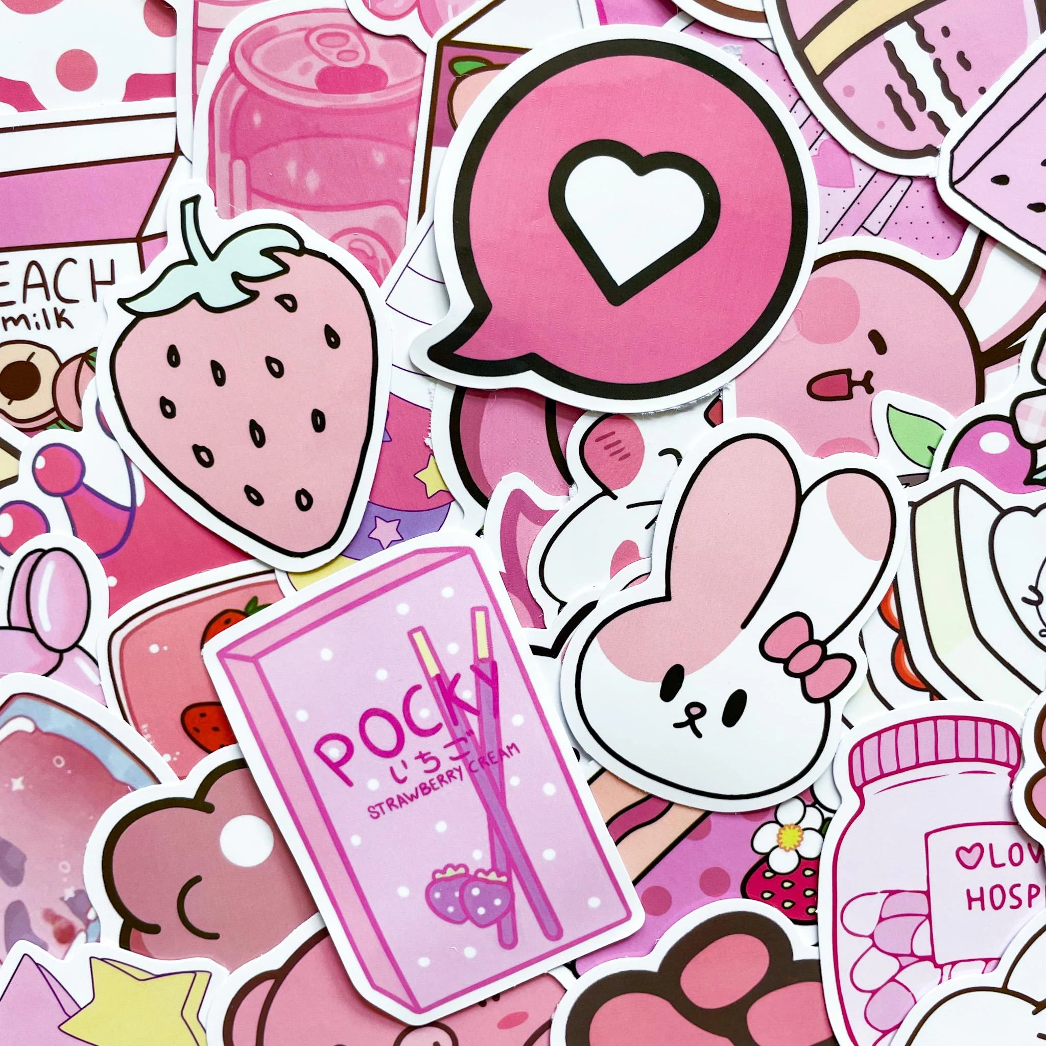 Pink Stickers