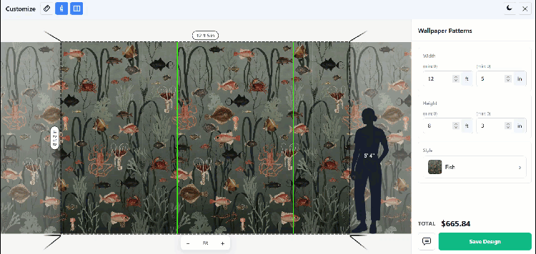 wallpaper scroll